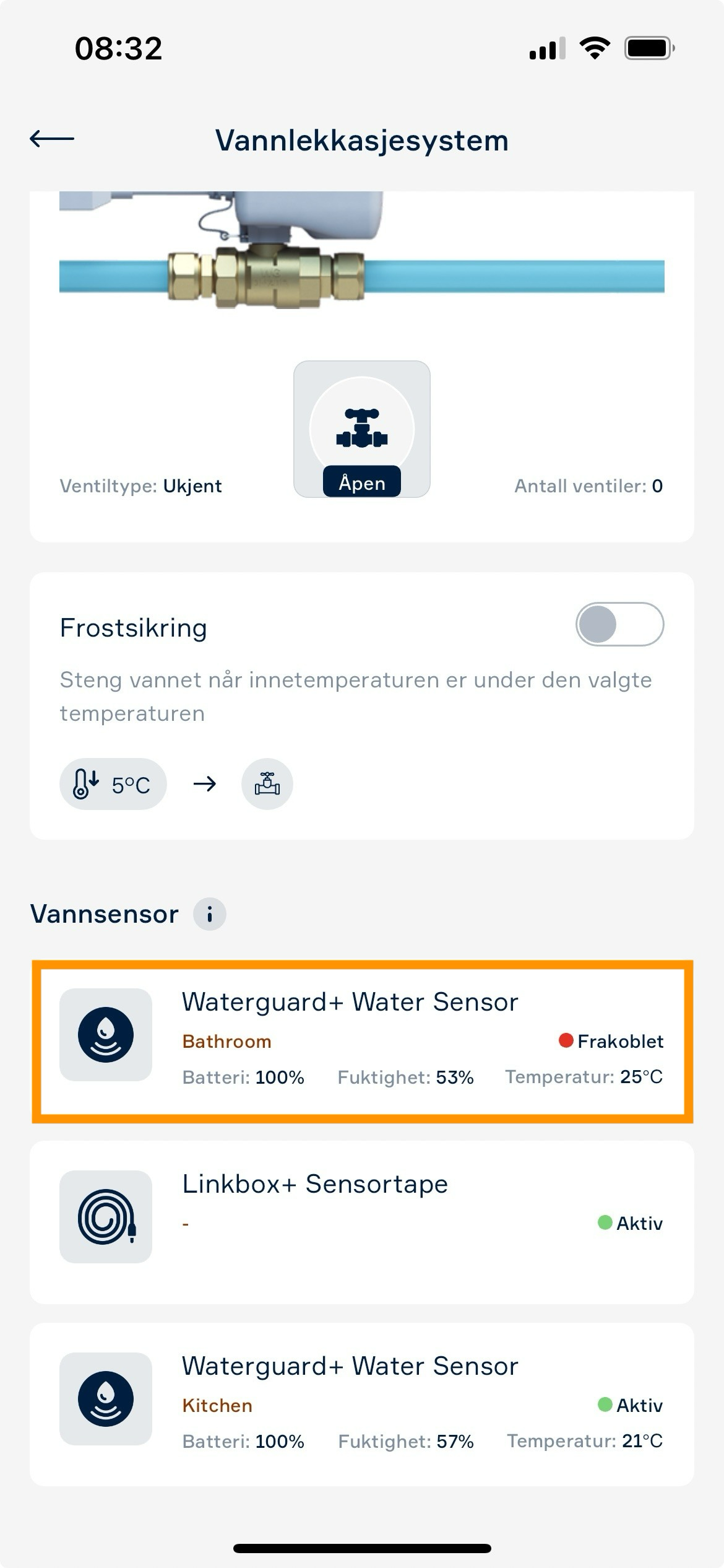 Fjern sensor