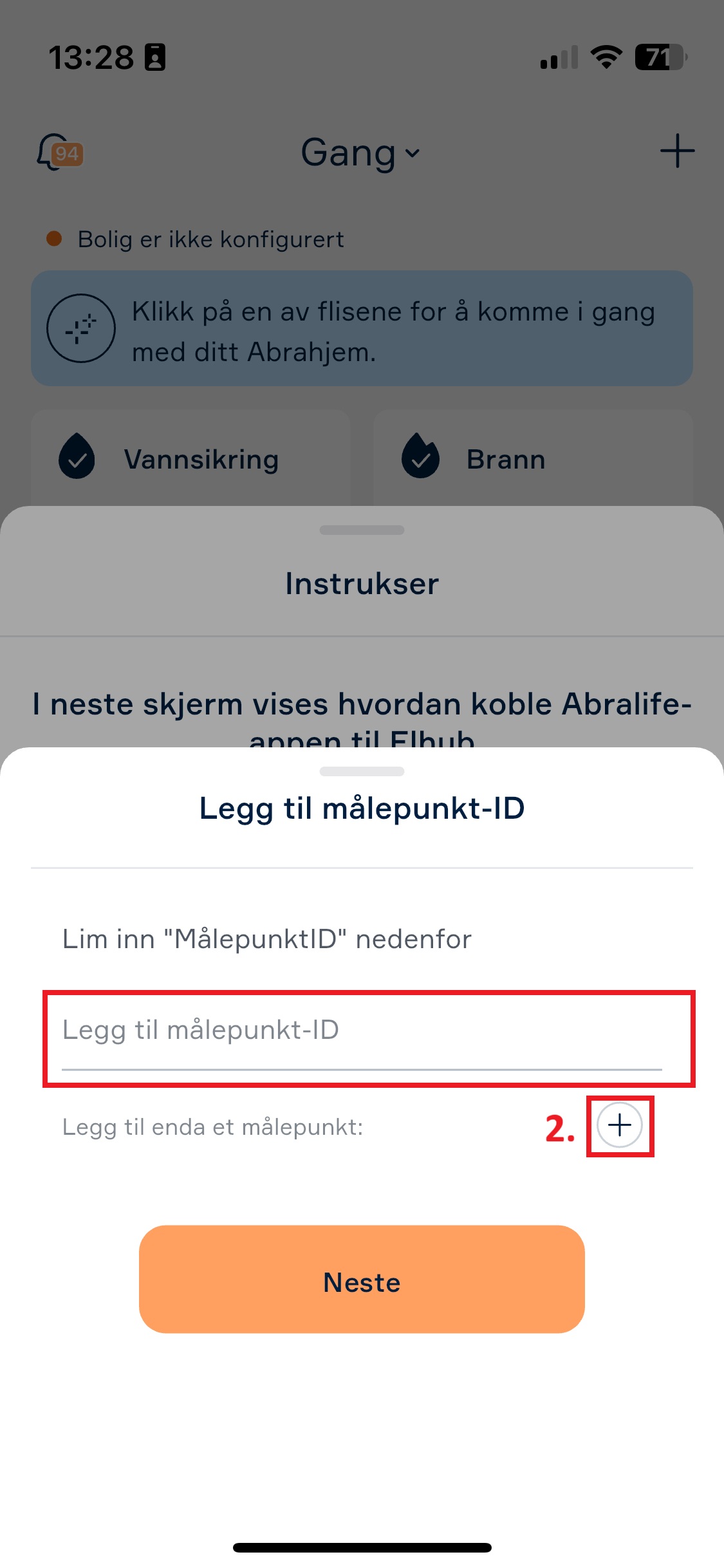 Legg til målepunkt